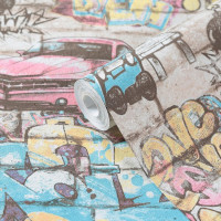 Обои компакт-винил на флизелиновой основе 1,06х10 м МИР Graffiti 45-221-03 (1,06х10 м)
