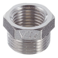 Футорка VALTEC (VTr.581.N.0302) 3/8 НР(ш) x1/4 ВР(г) латунная