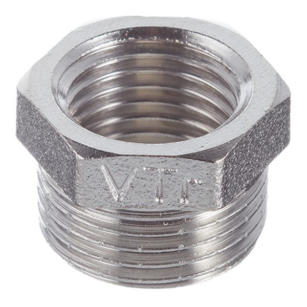Футорка VALTEC (VTr.581.N.0302) 3/8 НР(ш) x1/4 ВР(г) латунная