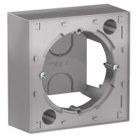Коробка для наружного монтажа Schneider Electric Atlas Design ATN000300 открытая установка алюминий