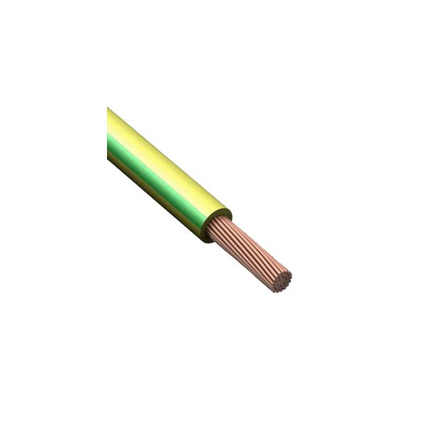 Провод Конкорд ПуГВ (ПВ3) 1x4 желто-зеленый