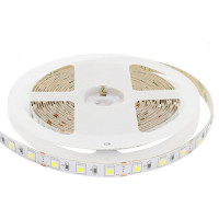 Лента светодиодная SMD 5050 Apeyron 6000К холодный белый свет 72 Вт 12 В IP20 5 м