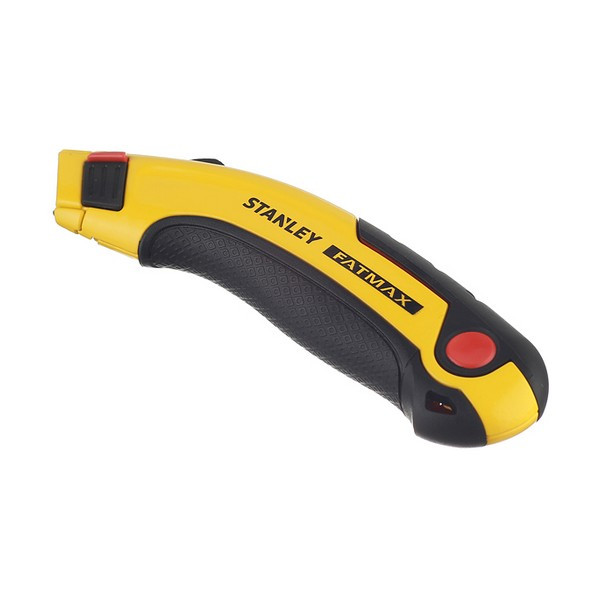 Нож строительный Stanley Fatmax 19 мм с выдвижным лезвием (5 лезвий) металлический корпус