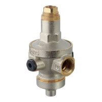 Редуктор давления VALTEC (VT.085.N.0407) 1/2 ВР(г) мембранный с отверстием под манометр