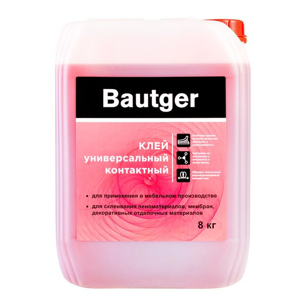 Клей контактный Bautger универсальный 10 л/8 кг