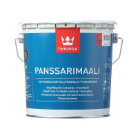 Эмаль для металлических крыш Tikkurila Panssarimaali основа С полуглянцевая 2,7 л