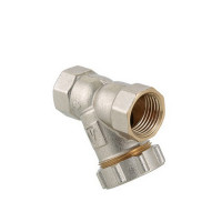 Фильтр косой VALTEC (VT.193.N.05) 3/4 ВР(г) х 3/4 ВР(г) с заглушкой