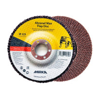 Круг лепестковый по металлу/древесине Mirka Abranet Max (8896700160RU) 125х22 мм P60