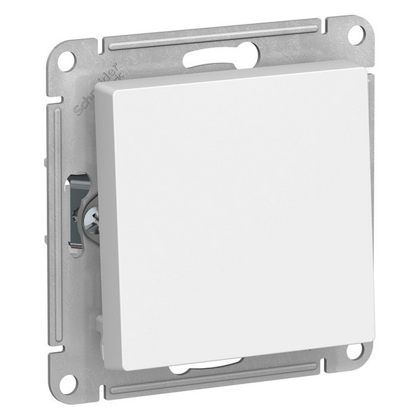Переключатель Schneider Electric Atlas Design ATN000171 одноклавишный перекрестный скрытая установка белый