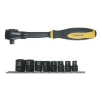 Набор торцевых головок храповый механизм Stanley Fatmax 3/8" (0-94-606) (9 шт.)