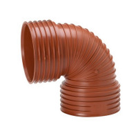 Отвод Uponor Rib2 (1053651) d160 мм 90°