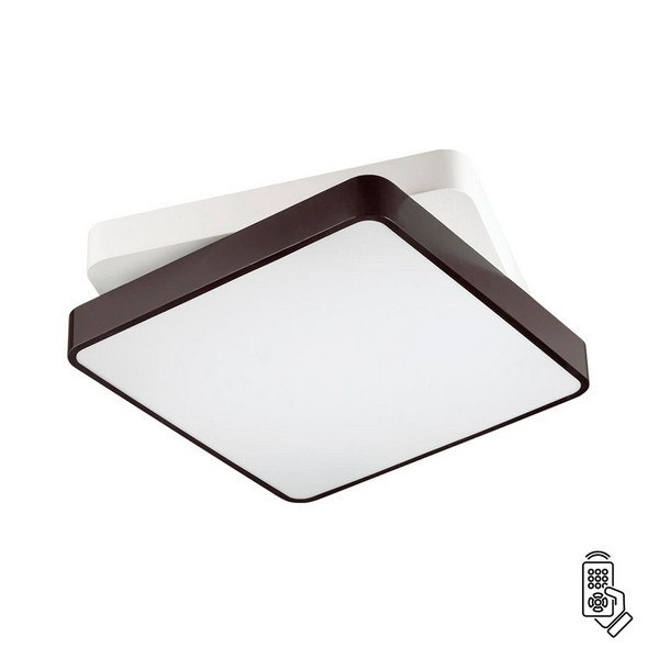 Светильник светодиодный потолочный LUMION AGATHA (4511/72CL) с пультом 72 Вт 220 В белый/черный 3000-6000К теплый/холодный белый свет IP20