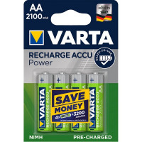 Аккумулятор VARTA АА пальчиковый LR6 1,2 В 2100 мАч (4 шт.)