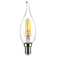Лампа светодиодная Osram 5 Вт E14 свеча на ветру FC37 4000К естественный белый свет 220 В