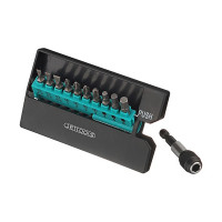 Набор бит Jettools (W-5121) PH/ PZ/ SL / TORX/ HEX 25 мм с адаптером (20 шт.)