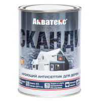 Антисептик Акватекс Сканди кроющий декоративный для дерева северное море 0,75 л