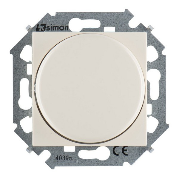 Диммер Simon 15 1591796-031 скрытая установка слоновая кость 5-215 Вт поворотный