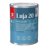 Краска водно-дисперсионная Tikkurila Luja 20 Puolihimmea моющаяся белая основа А 0,9 л