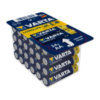 Батарейка VARTA LONGLIFE АА пальчиковая 1,5 В 2800 мАч (24 шт.)