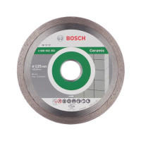 Диск алмазный по керамике Bosch Professional (2608602202) 125x22,2x1,6 мм сплошной сухой рез