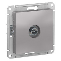 Розетка телевизионная Schneider Electric Atlas Design ATN000393 скрытая установка алюминий