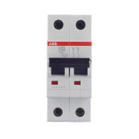 Автоматический выключатель ABB S202 (2CDS252001R0504) 2P 50А тип C 6 кА 400 В на DIN-рейку