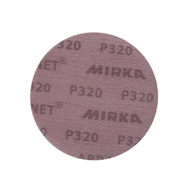Диск шлифовальный Mirka Abranet d125 мм P320 на липучку сетчатая основа (5 шт.)