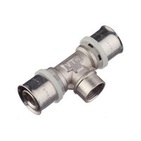 Тройник VALTEC (VTm.232.N.260426) 26(пресс) х 1/2 ВР(г) х 26(пресс)