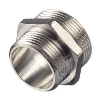 Ниппель переходной Stout (SFT-0004-112114) 1 1/2 НР(ш) х 1 1/4 НР(ш) латунный