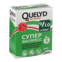 Клей для бумажных и легких виниловых обоев Quelyd Супер Экспресс 250 гр