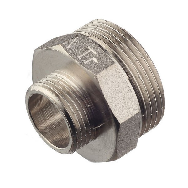 Ниппель переходной VALTEC (VTr.580.N.0705) 1 1/4 НР(ш) х 3/4 НР(ш) латунный