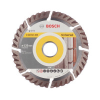 Диск алмазный универсальный Bosch (2608615059) 125x22,2x2 мм сегментный сухой рез
