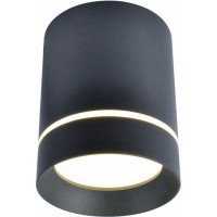 Светильник светодиодный накладной ARTE LAMP (A1909PL-1BK) d80x100 мм 9 Вт 220 В 4000К естественный белый свет IP20 цилиндрический черный