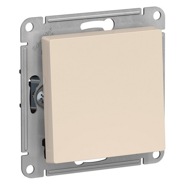 Переключатель Schneider Electric Atlas Design ATN000271 одноклавишный перекрестный скрытая установка бежевый