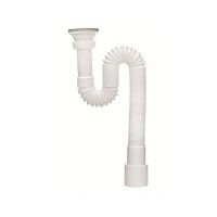 Сифон для раковины WIRQUIN 30717987 1 1/4"х32/40 с выпуском D 64 мм L 800 мм
