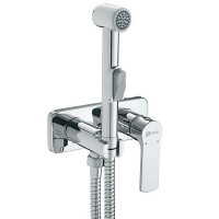 Смеситель с гигиеническим душем LEMARK GRACE LM1519C встраиваемый со скрытой частью в комплекте
