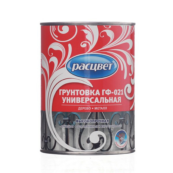 Грунт Расцвет ГФ-021 серый 0,9 кг