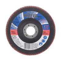Круг лепестковый по металлу/древесине Pureva (447363/3636) 125х22,2 мм P60