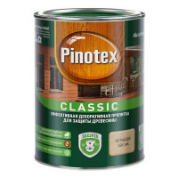 Антисептик Pinotex Classic декоративный для дерева светлый дуб 1 л