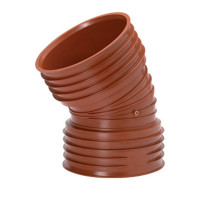 Отвод Uponor Rib2 (1053652) d160 мм 45°