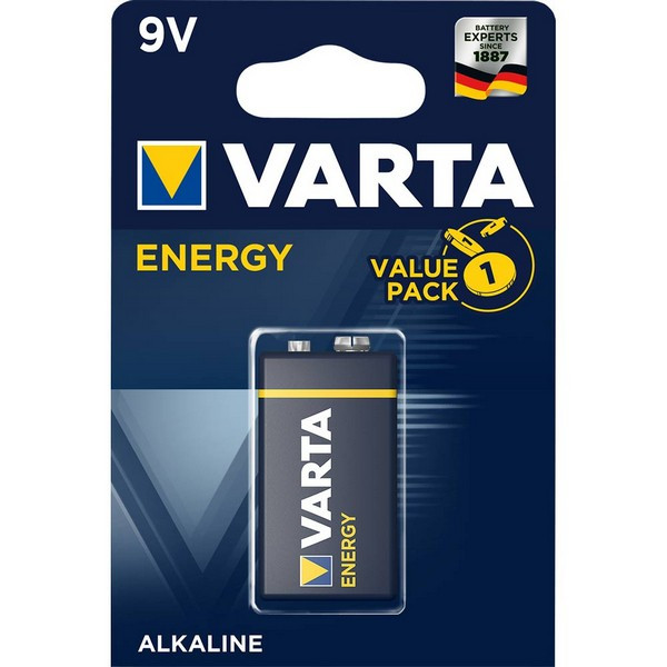 Батарейка VARTA крона 6LR61/6F22 9 В 565 мАч (1 шт.)