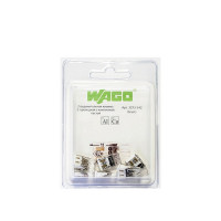 Клемма на 2 провода Wago 2273-242 0,5-2,5 кв. мм с пастой (6 шт.)