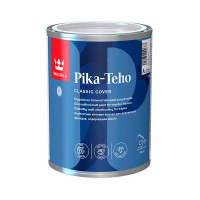 Краска водно-дисперсионная для деревянных фасадов Tikkurila Pika-Teho белая основа А 0,9 л