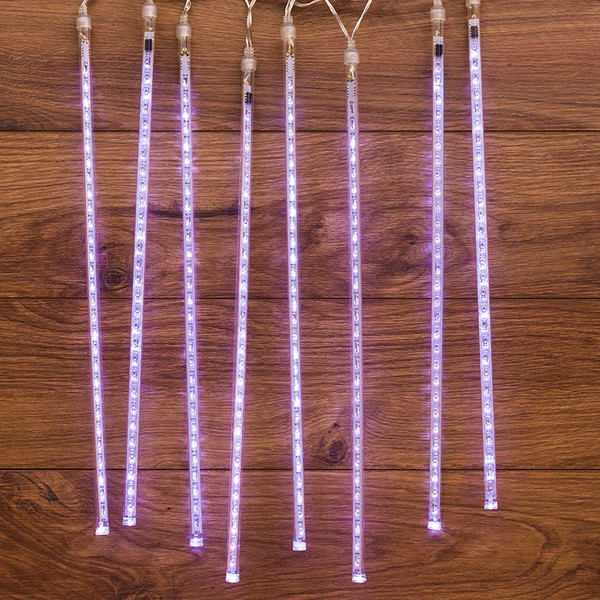Гирлянда светодиодная Neon-Night Тающие сосульки 240 LED свечение белое 0,5 м уличная (256-313-6) (8 шт.)