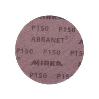 Диск шлифовальный Mirka Abranet d125 мм P150 на липучку сетчатая основа (5 шт.)