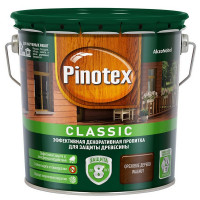 Антисептик Pinotex Classic декоративный для дерева ореховое дерево 2,7 л