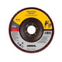 Круг лепестковый по металлу/древесине Mirka Abranet Max (8896700140RU) 125х22 мм P40