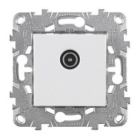 Розетка телевизионная Schneider Electric Unica NEW NU546218 скрытая установка белая