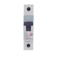 Автоматический выключатель Legrand TX3 (404025) 1P 6А тип C 6 кА 230-400 В на DIN-рейку