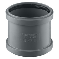Муфта Pro Aqua Comfort d110 мм пластиковая для внутренней канализации